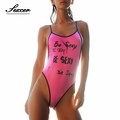 Sexcer-2017-Letter-Print-Bathing-Suit-Pink-Black-Female-Bodysuit-High-Waist-Printted-One-Piece-Swimsuit